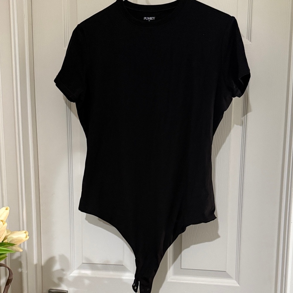 Black Women's Thong body suit